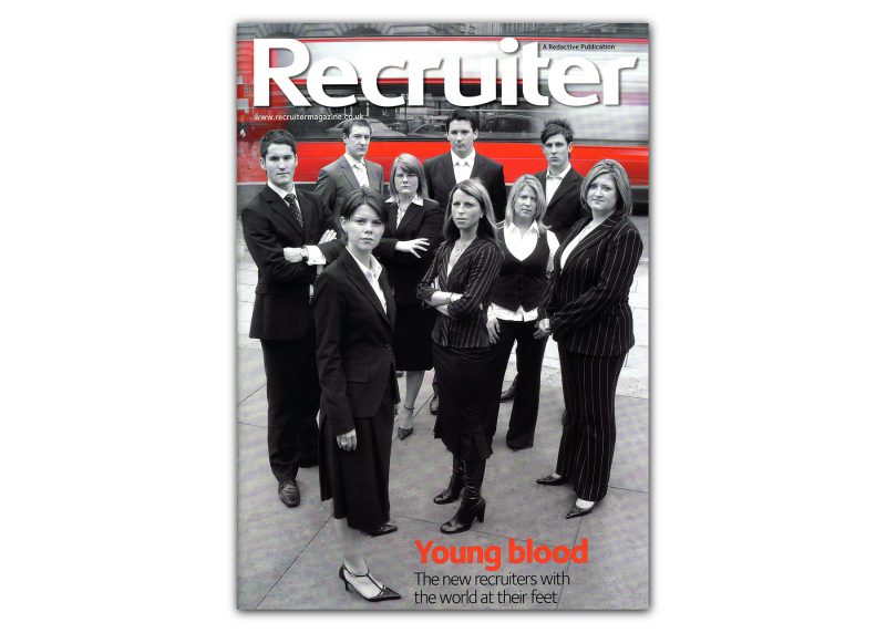 Recruiter Magazine cover shoot for Redactive Publishing.