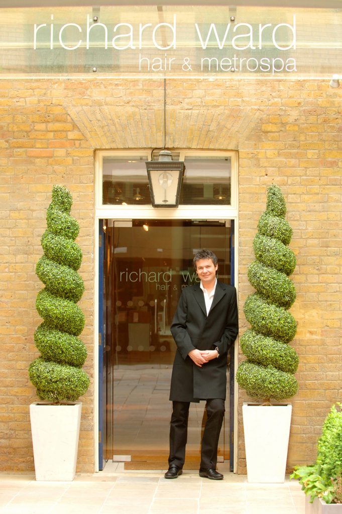 Celebrity hairdresser, Richard Ward.