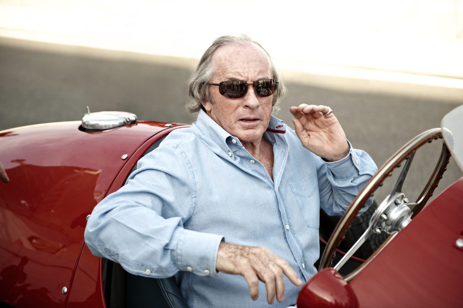 Racing legend Sir Jackie Stewart OBE