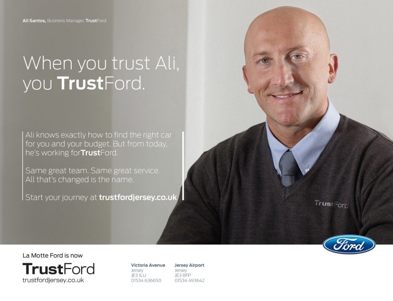 TrustFord corporate branding campaign